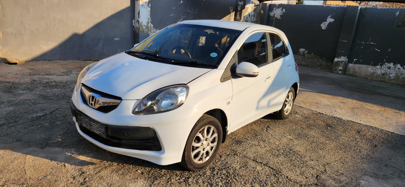Honda Brio in the RNM Autoparts yard